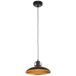 Eko-Light Hengelampe Felix, svart/antik gull, 1 lyskilde| Pendellamper