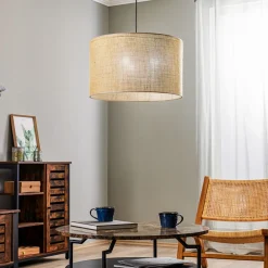 TK Lighting Hengelampe Juta, 1 lyskilde Ø 50 cm