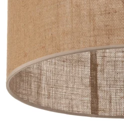 TK Lighting Hengelampe Juta, 1 lyskilde Ø 50 cm