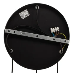 TK Lighting Hengelampe Marco Green, 3 lyskilder klar/grønn/brun New