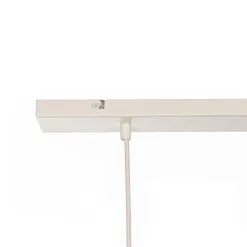 HELAM Hengelampe Newton, 3 lyskilder, sandfarget, metall Clearance