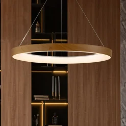 Mantra Iluminación Hengelampe Niseko II, fjernkontroll, Ø 65 cm, trefarget| Pendellamper