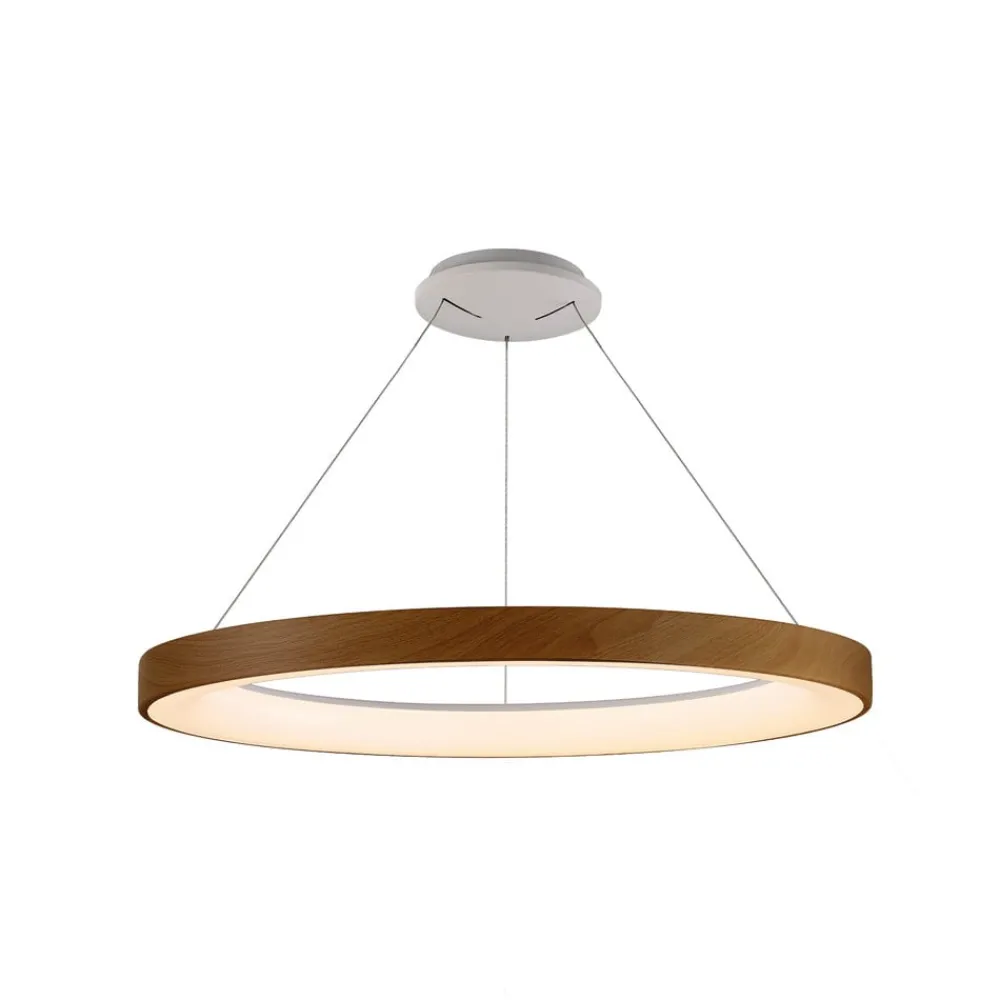 Mantra Iluminación Hengelampe Niseko II, fjernkontroll, Ø 65 cm, trefarget| Pendellamper