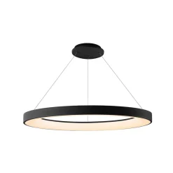 Mantra Iluminación Hengelampe Niseko II, fjernkontroll, Ø 65 cm, svart Outlet