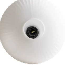 EMIBIG LIGHTING Hengelampe Origo, opal/svart, desentralisert, glass, 3 lyskilder.| Pendellamper