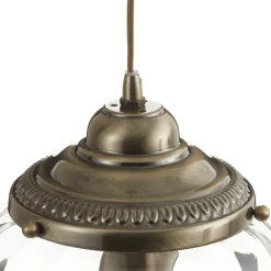 Searchlight Hengelampe Pineapple, messing antikk Discount