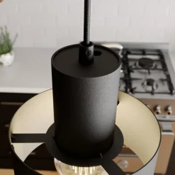 SIGMA Hengelampe Rif, lineær med 2 lyskilder, svart