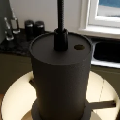 SIGMA Hengelampe Rif, rund med 3 lyskilder, svart New