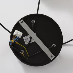 SIGMA Hengelampe Rif, rund med 3 lyskilder, svart New