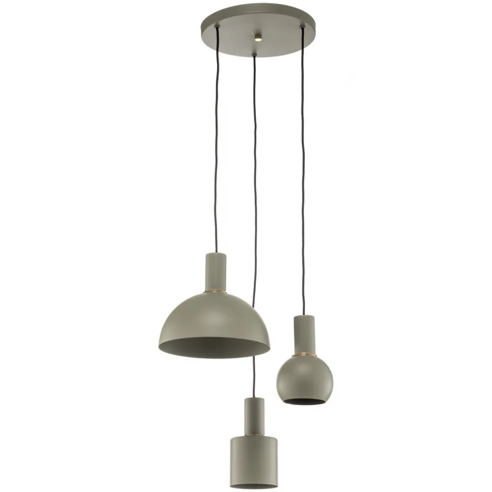 Argon Hengelampe Selma, 3 lyskilder, grønn Best