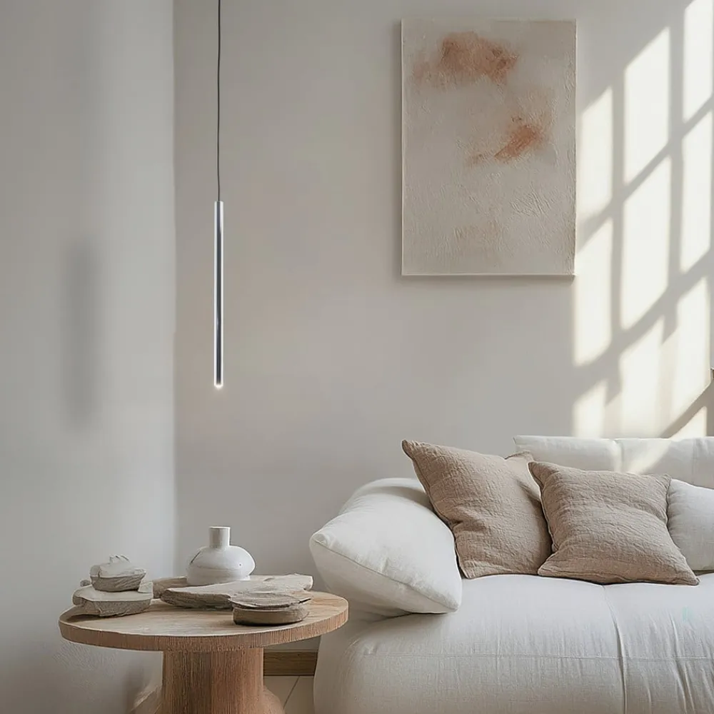 SIGMA Hengelampe Sopel Lux, 1 lyskilde, svart/sølv, G9| Pendellamper