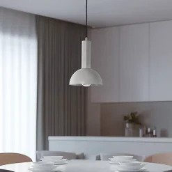 SIGMA Hengelampe Vitrum cupola S, taupe, halvrund, Ø 19 cm Online