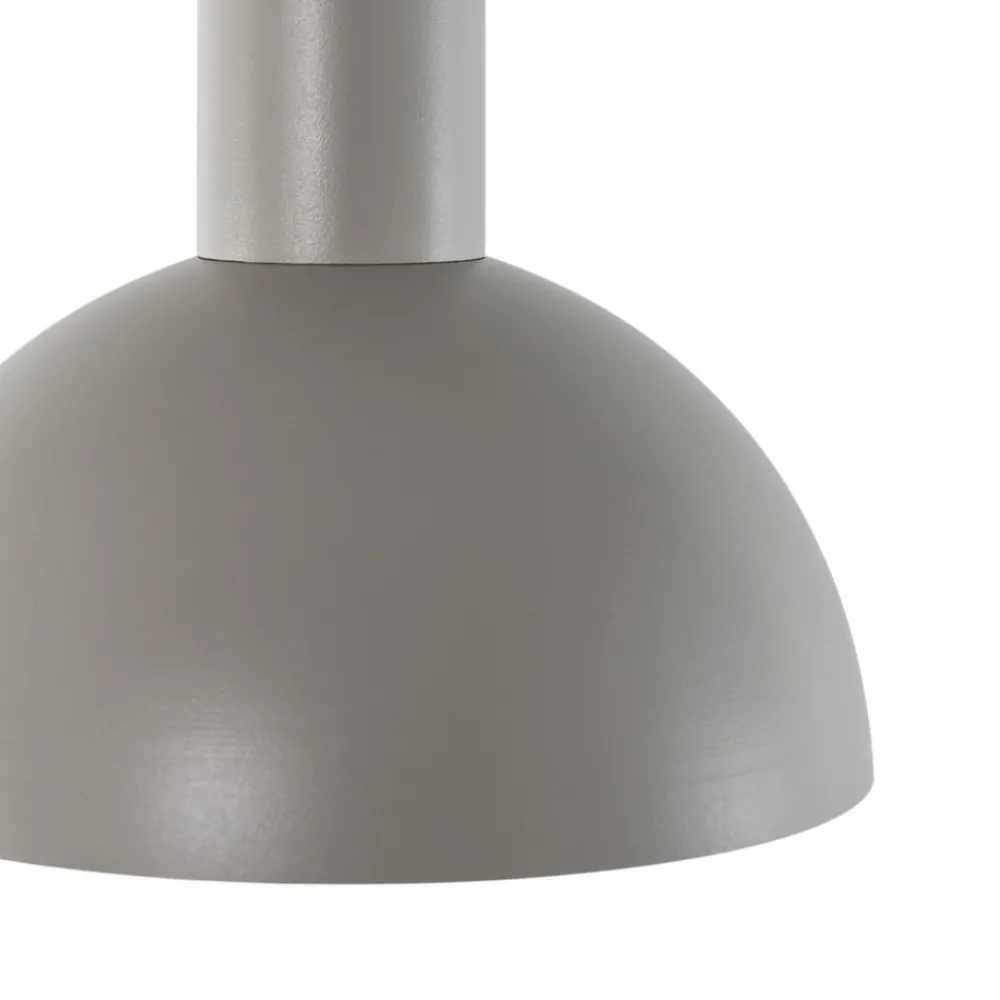 SIGMA Hengelampe Vitrum cupola S, taupe, halvrund, Ø 19 cm Online