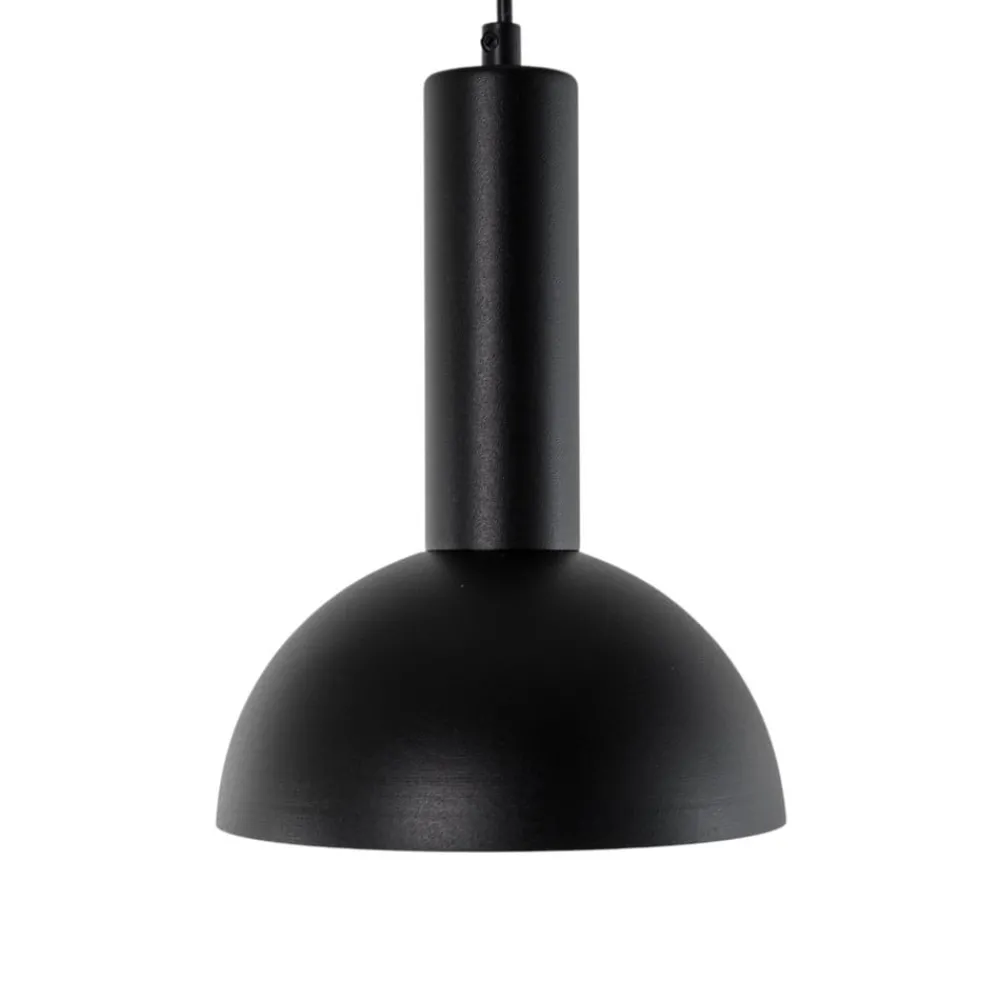 SIGMA Hengelampe Vitrum cupola S, svart, halvrund, Ø 19 cm| Pendellamper