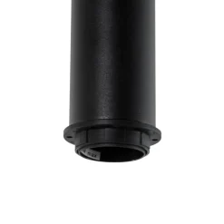 SIGMA Hengelampe Vitrum cupola S, svart, halvrund, Ø 19 cm| Pendellamper