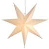 STAR TRADING Hengende papirstjerne Sensy med sart mønster| Julebelysning|Dekorasjonsbelysning