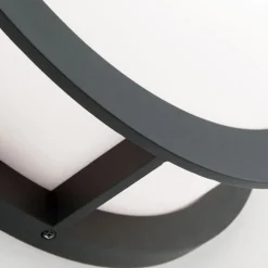 ORION Henry utendørs vegglampe, Ø 30 cm antrasitt| Vegglamper Utendørs