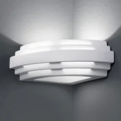 austrolux Hjørne-vegglampe Stiegel| Design- Og Hotellbelysning|Vegglamper