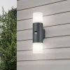 Trio Lighting Hoosic – utendørs vegglampe med bevegelsesdetektor Clearance