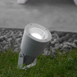 LEDS-C4 Hubble utendørs spot, grå, GU10, aluminium| Teknisk Lys