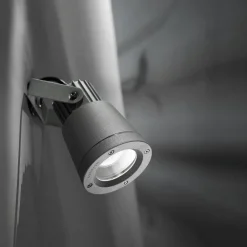 LEDS-C4 Hubble utendørs spot, grå, GU10, aluminium| Teknisk Lys