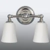 FEISS Huguenot Lake LED-baderoms-vegglampe, 2 lyskilder| Design- Og Hotellbelysning|Vegglamper