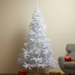 STAR TRADING Hvitt LED-juletre Ottawa for utendørs bruk 2,1 m 260LED Discount