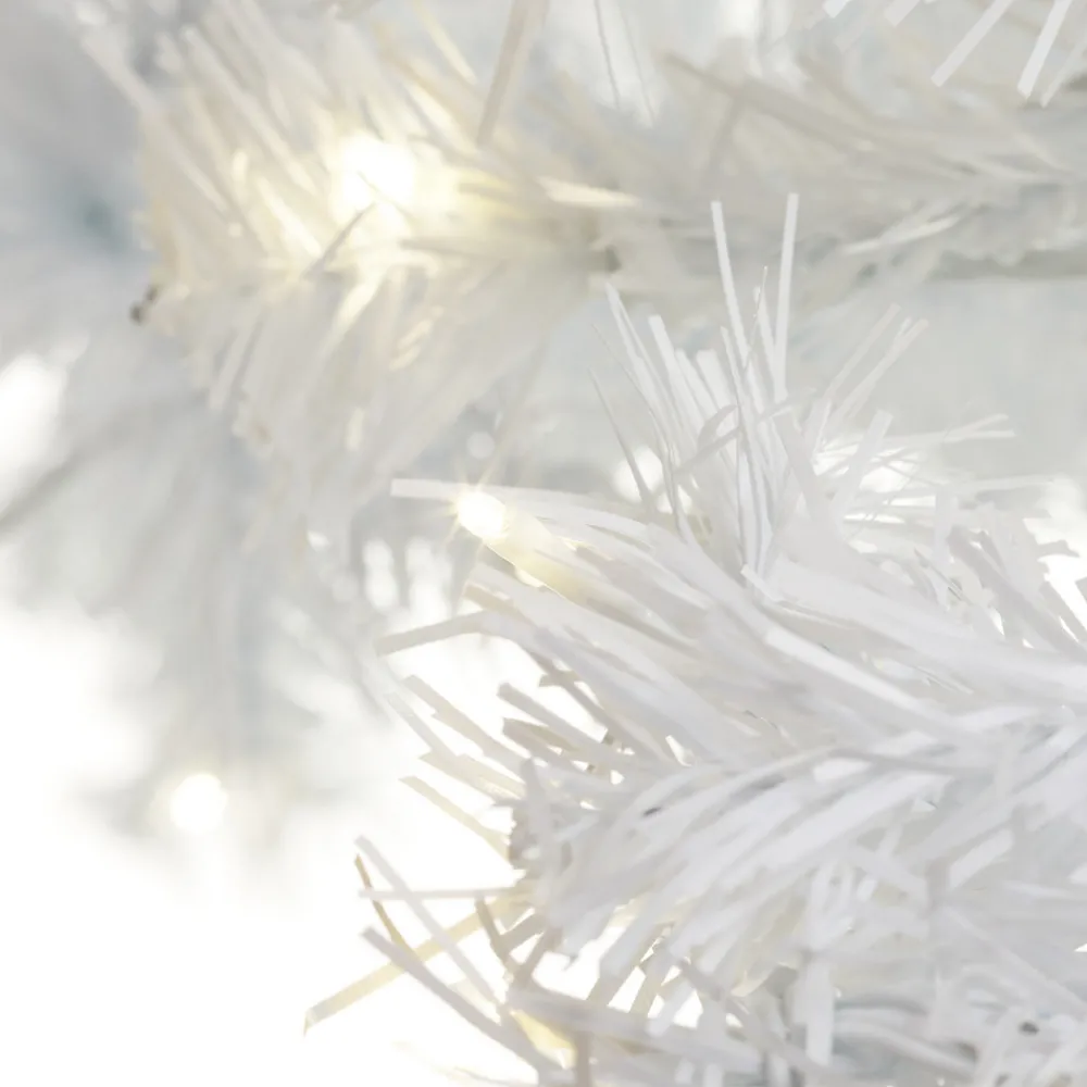 STAR TRADING Hvitt LED-juletre Ottawa for utendørs bruk 2,1 m 260LED Discount