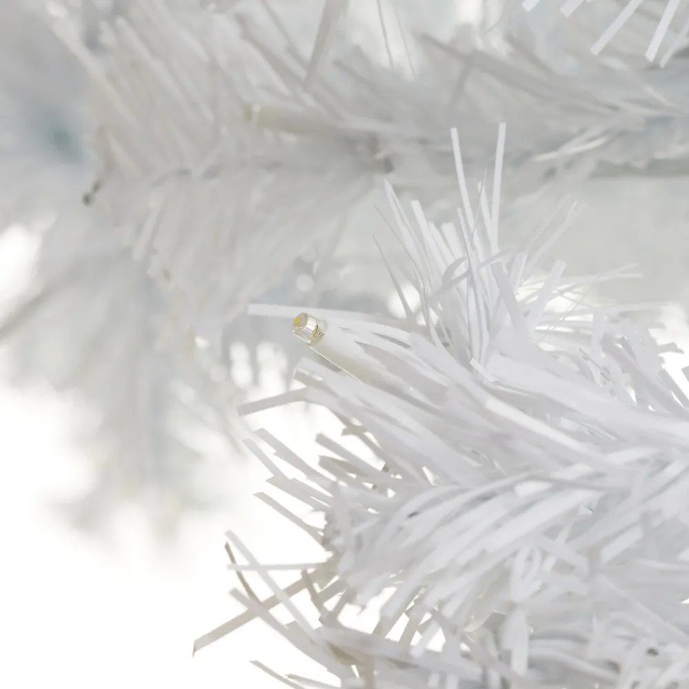 STAR TRADING Hvitt LED-juletre Ottawa for utendørs bruk 2,1 m 260LED Discount