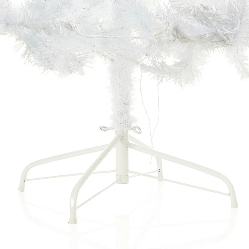 STAR TRADING Hvitt LED-juletre Ottawa for utendørs bruk 2,1 m 260LED Discount