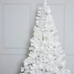 STAR TRADING Hvitt LED-juletre Ottawa for utendørs bruk 2,1 m 260LED Discount