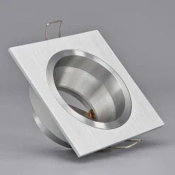 Arcchio Høyvoltsinnbyggingslampe Soley, kantet| Downlights