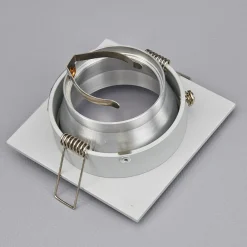 Arcchio Høyvoltsinnbyggingslampe Soley, kantet| Downlights