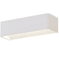 ACB ILUMINACIÓN Icon LED-vegglampe, hvit, opp/ned, bredde 37 cm Best