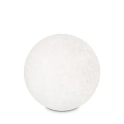 Ideallux Ideal Lux Doris lampe med jordspyd, hvit, plast, Ø 78 cm Best