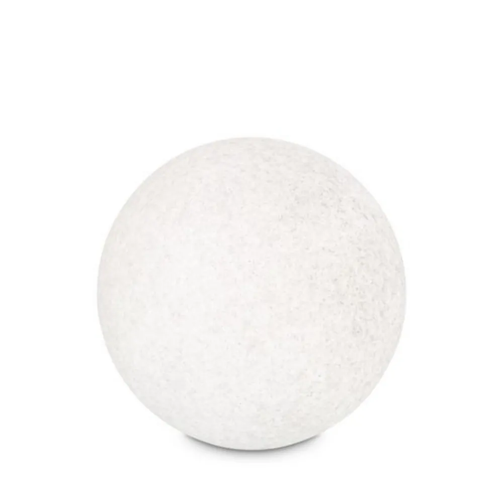 Ideallux Ideal Lux Doris lampe med jordspyd, hvit, plast, Ø 78 cm Best