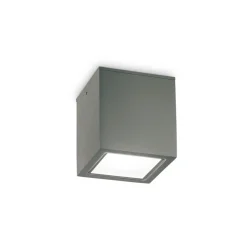 Ideallux Ideal Lux downlight Techo IP54, antrasitt, metall 15 x 15 cm Best