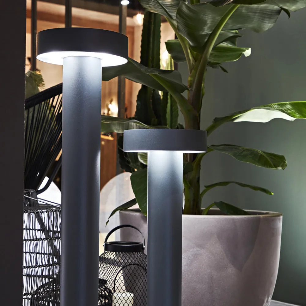 Ideallux Ideal Lux veilampe Tesla antrasitt, aluminium, høyde 60 cm Clearance