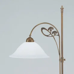 Berliner Messinglampen Ilka gulvlampe, messing, Berlin| Gulvlamper