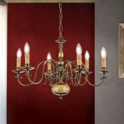 ORION IMKE lysekrone i flamsk stil New