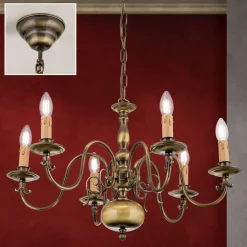 ORION IMKE lysekrone i flamsk stil New