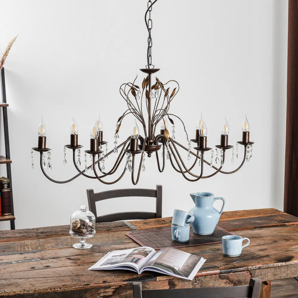 Kögl Imponerende CAMPANA lysekrone i oval form New