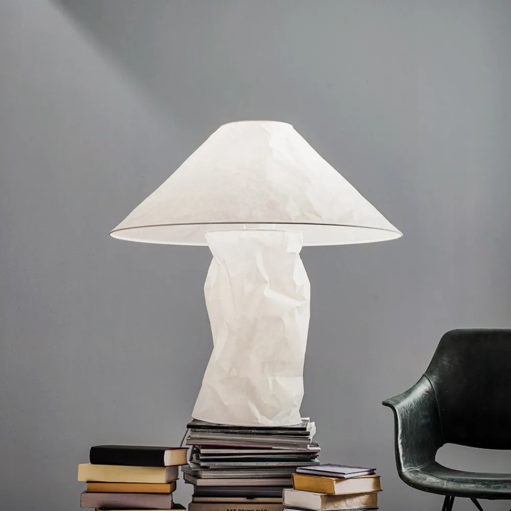 Ingo Maurer Lampampe bordlampe av japanpapir New