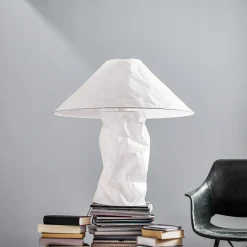 Ingo Maurer Lampampe bordlampe av japanpapir New