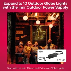 Innr Lighting Inn Smart Outdoor Globe Colour LED-kule, ekstra Clearance