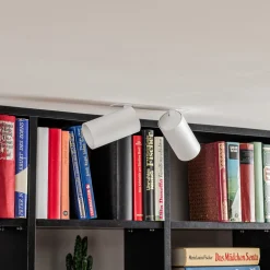 Nowodvorski Lighting Innbygget takspot Mono Surface II, 2 lyskilder, hvit, GU10 Clearance