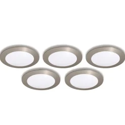 Hera Innfellingslampe FR 68 LED, 5 stykk, varmhvit| Downlights