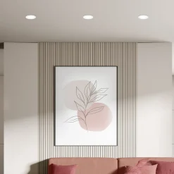 Briloner Innfellingslampe Jeft, Ø 9 cm, hvit, sett med 3 stk, av/på, fast| Downlights