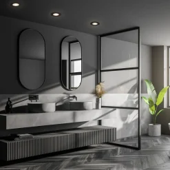 Briloner Innfelt LED-takspot Kulana Mini IP44 3stk svart Outlet