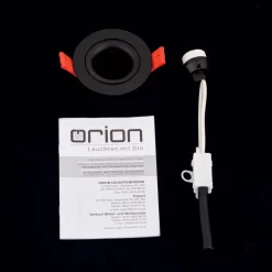 ORION Innfelt spot Choice, aluminium, svingbar, svart| Downlights|Spotter I Tak